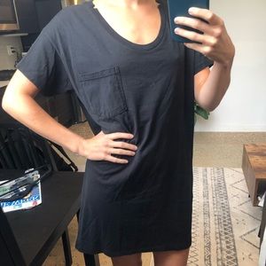 Boxy t shirt dress.